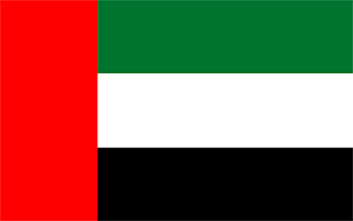 National Flag United Arab Emirates