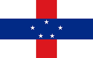 National Flag Netherlands Antilles