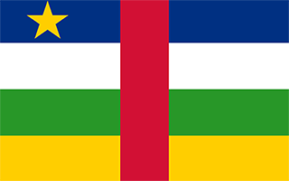 National Flag Central African Republic