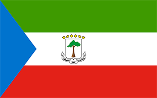 National Flag Equatorial Guinea