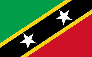 National Flag Saint Kitts and Nevis
