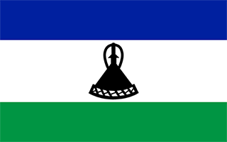 National Flag Lesotho