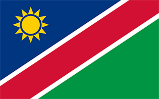 National Flag Namibia