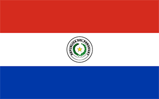 National Flag Paraguay