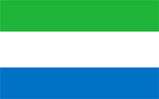 National Flag Sierra Leone