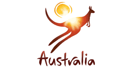Official logo of Australia tourism